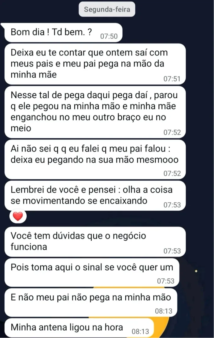 Depoimento de cliente do André Castro