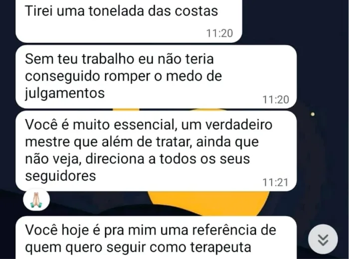 Depoimento de cliente do André Castro
