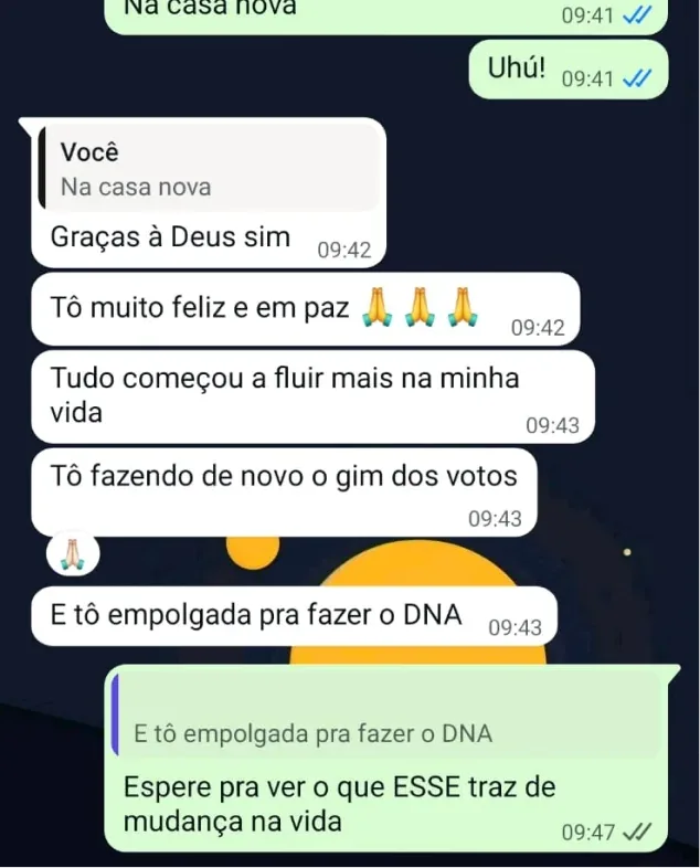 Depoimento de cliente do André Castro